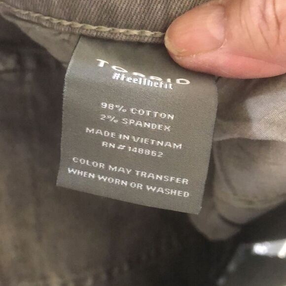 Torrid MidRise Vintage Stretch Shorts Size 18 NWT Smokestack - Picture 5 of 6